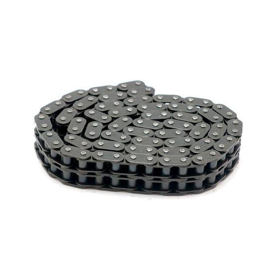 endless dual row primary chain. 92 links