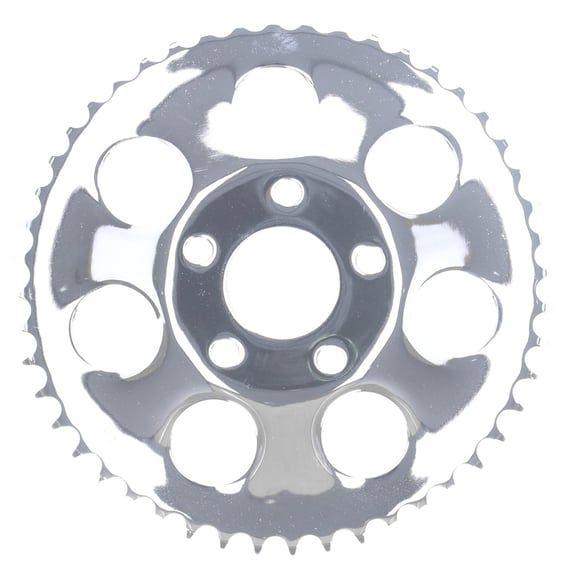 Rear sprocket, chrome. 48t