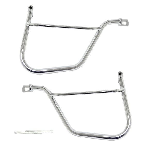 saddlebag holder, chrome