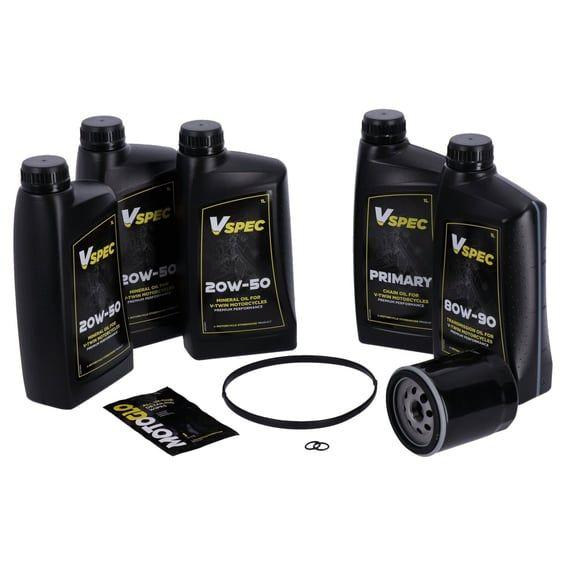 'Big Oil' service kit. Mineral. Black filter