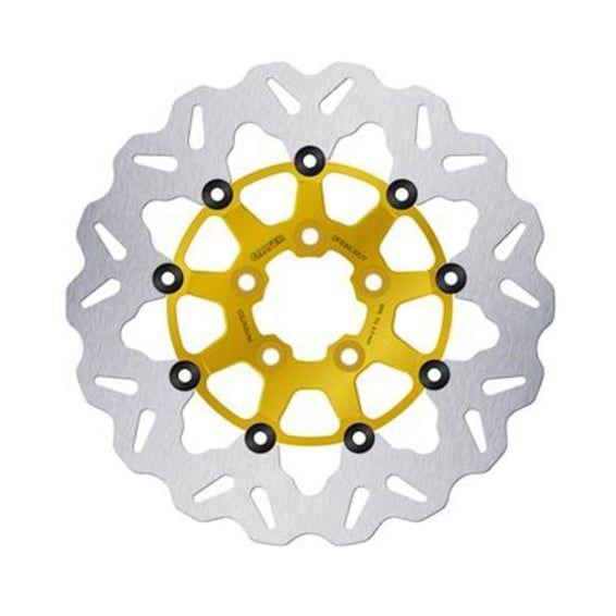brake rotor. Wave. Floating. Gold. 300x5mm