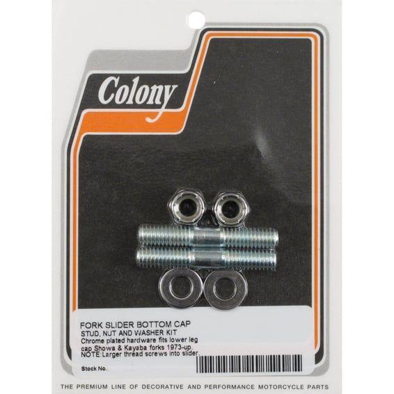 fork axle cap stud set. Hex