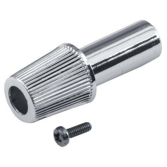 Speedometer reset knob, with screw
