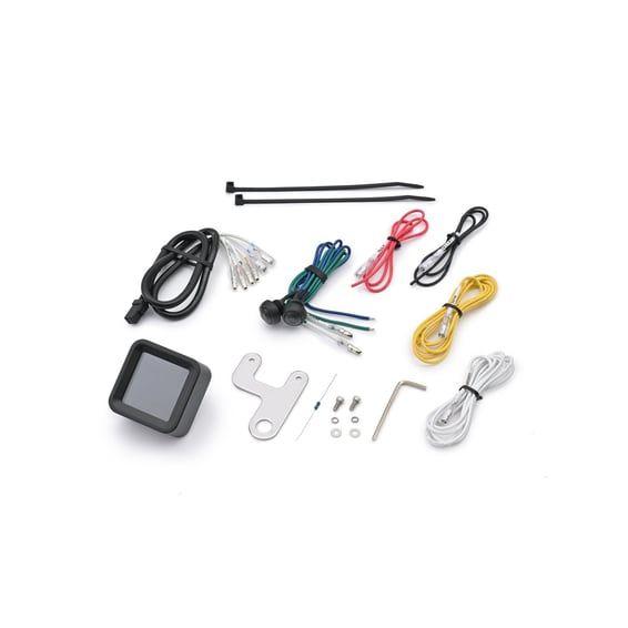 Cube digital Speedometer/Tachometer. Black