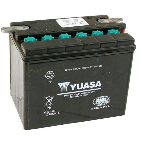 12V lead-acid battery. 28Ah