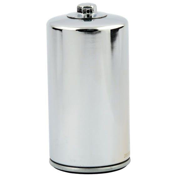 spin-on oil filter top nut. Chrome