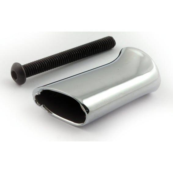 rear turn signal stand-off. Chrome