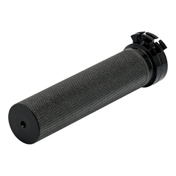 1" Whiskey throttle sleeve. Black