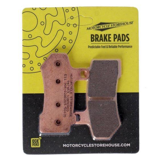 brake pads front & rear. Sintered