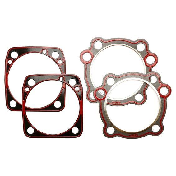 James, Evo cyl. head & base gasket kit. .045" Firering/RCM