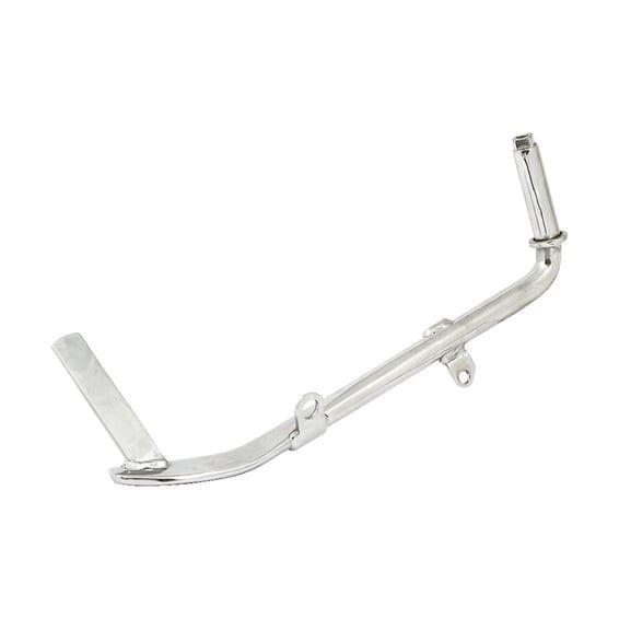 Touring jiffy stand std length. Chrome