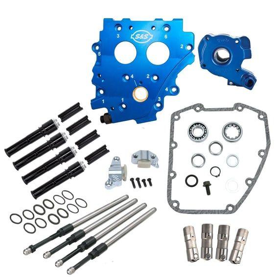 Twin Cam cam chest kit - chain drive, no cams. Black