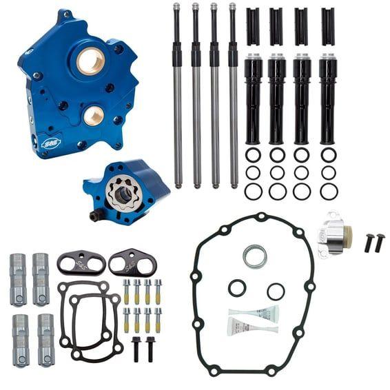 M8 Cam Chest kit - Chain drive, no cam. Black