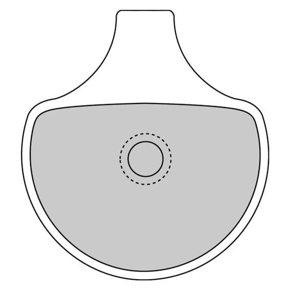 brake pads. Sintered ST-compound