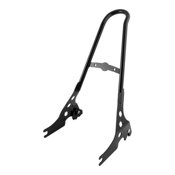 Sissy bar kit 21" 1-piece upright, black