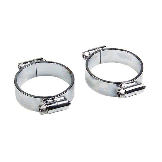 Intake clamps Heavy Duty, chrome