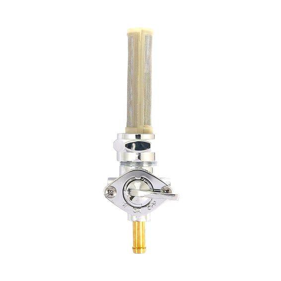 Petcock, late OEM style, down outlet