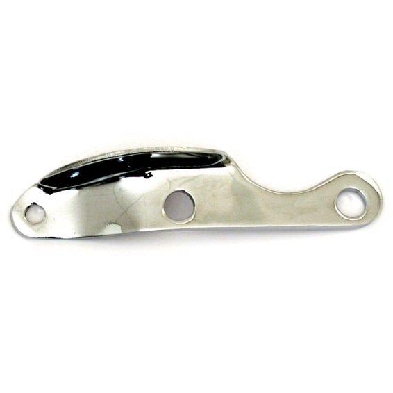 Jiffy spring plate. Chrome