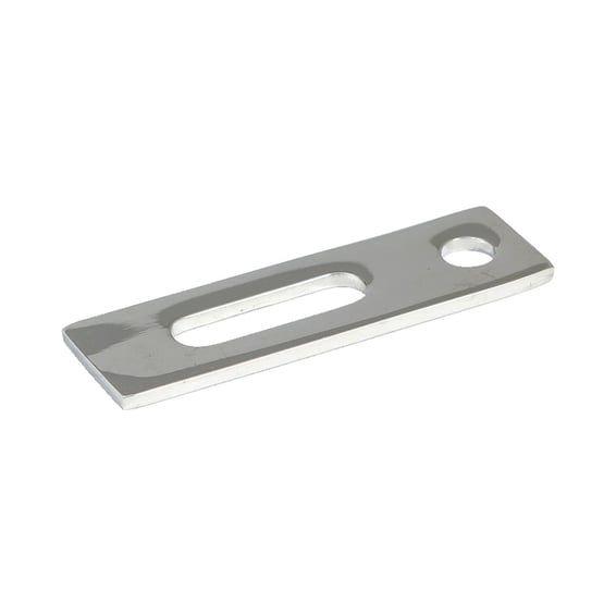 Universal exhaust mount bracket. 3" long, 2 holes