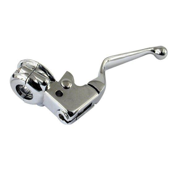 Clutch lever assembly. Chrome
