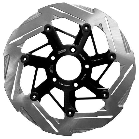 by SBS, '7-spoke' brake rotor front right. Clear