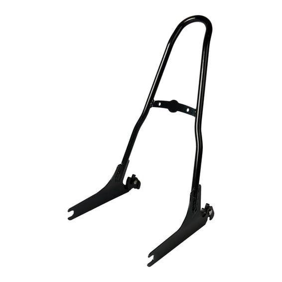 Sissy bar kit 21" 1-piece upright, black
