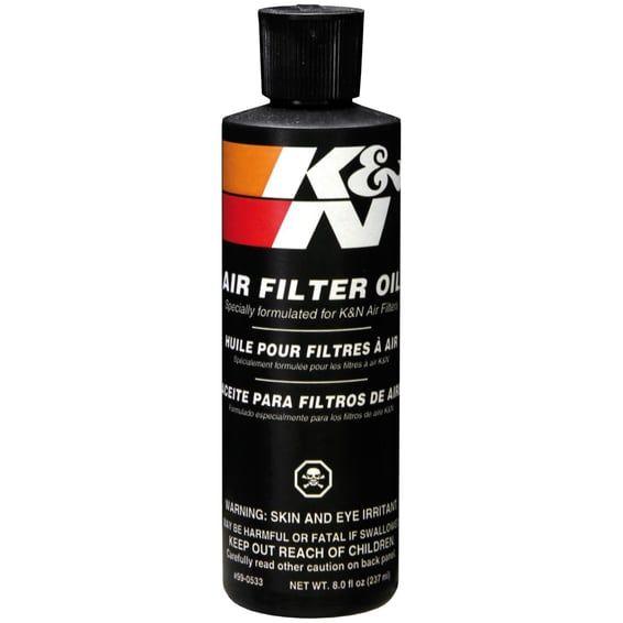 air filter oil. 8-oz squeez bottle