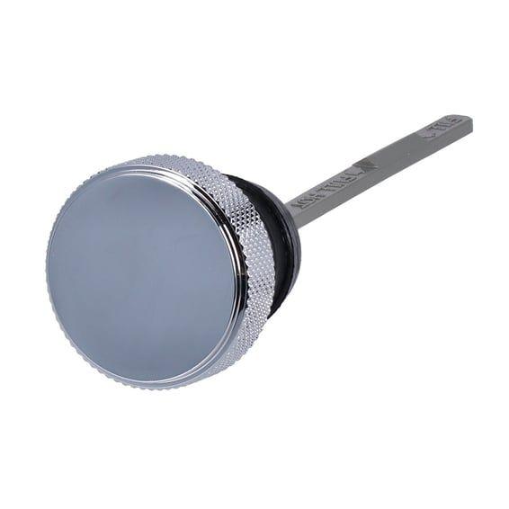 Oil tank fill plug, chrome