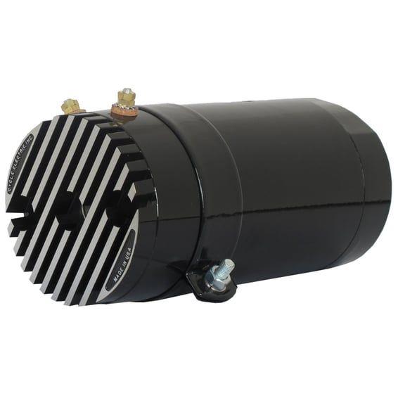 12-Volt generator. Built-in regulator. Black
