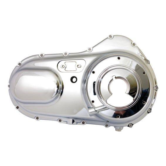 Outer primary cover. Chrome