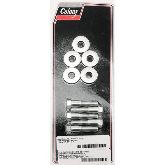 wheel pulley bolt & washer kit. Zinc plated