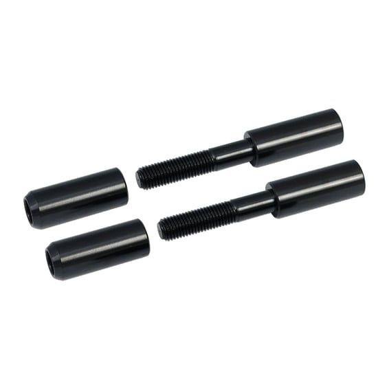 Mirror stem extension kit. Black