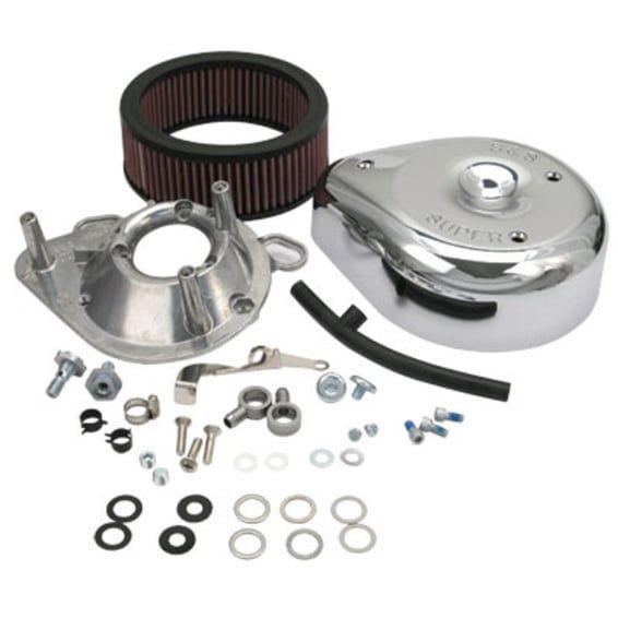 teardrop air cleaner assembly. Chrome