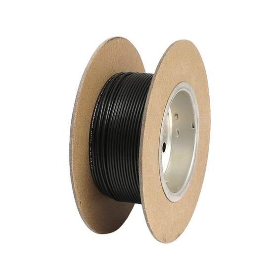 NAMZ, wire on spool. 18 gauge, 100ft. Black