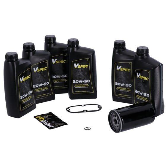 'Big Oil' service kit. Full synthetic. Black filter