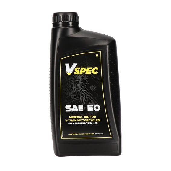 SAE 50 (Mineral) motor oil. 1 liter bottle.