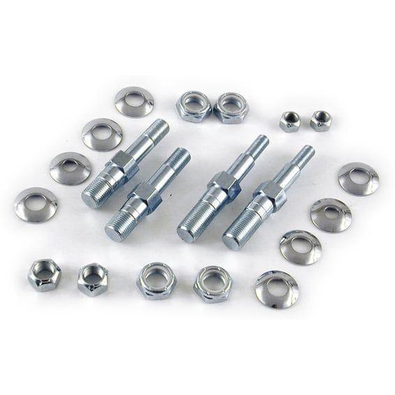 Upper shock stud conversion kit zinc