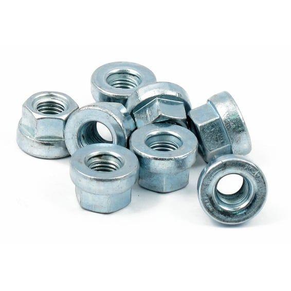 James, flanged hex nut, exhaust mount
