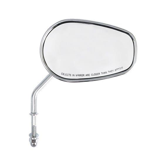 Riptide tapered mirror set, short stem. Chrome