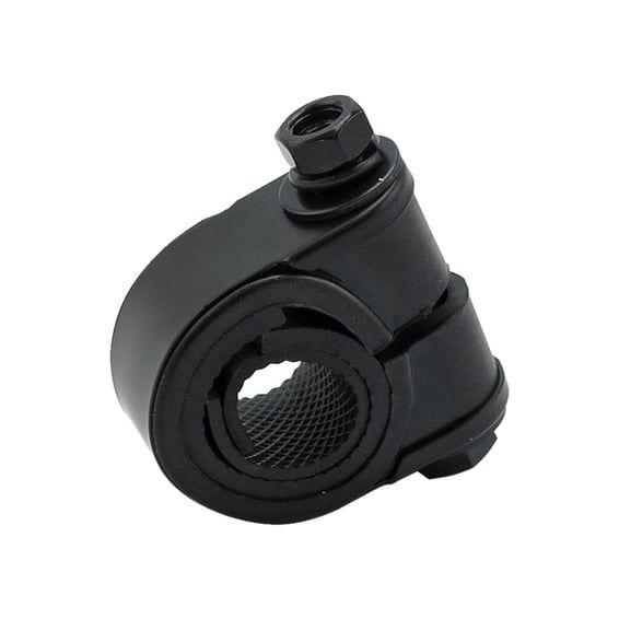 Universal handlebar mounting bracket. Black