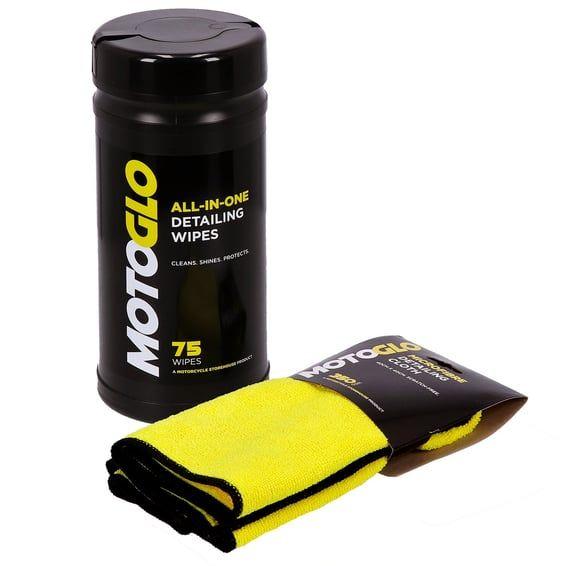 Detailing Wipes dispenser and Microfiber Cloth