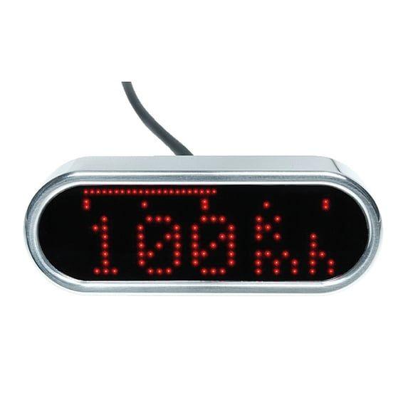 Motoscope mini - digital gauge, polished