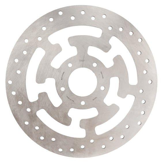 rigid brake rotor spoke, front left