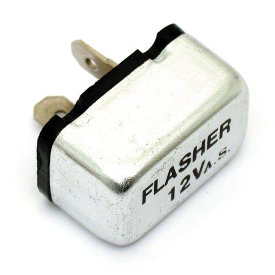 H-D style turn signal flasher. Rectangular