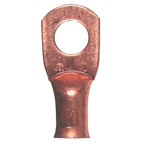 Co., 4-gauge battery lugs. Seamless copper. 3/8"