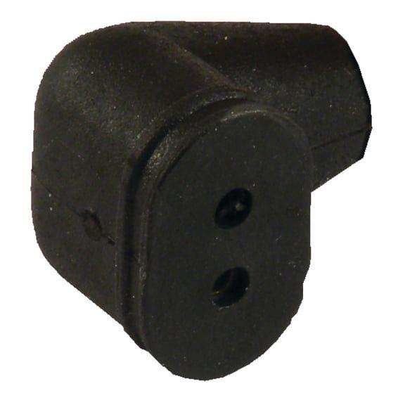 voltage regulator / rectifier. Black