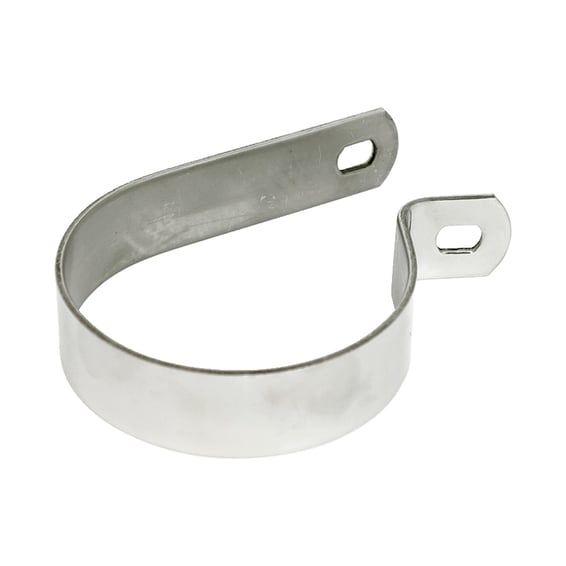 Muffler P-clamp 3" polished