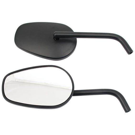 'Classic' mirror set. Black
