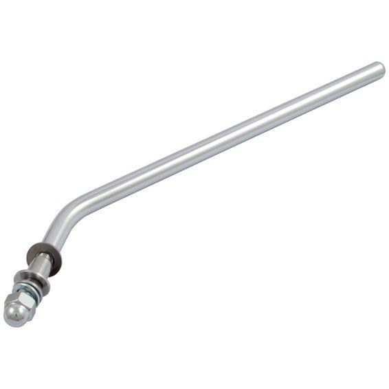Replacement mirror stem, long. Chrome