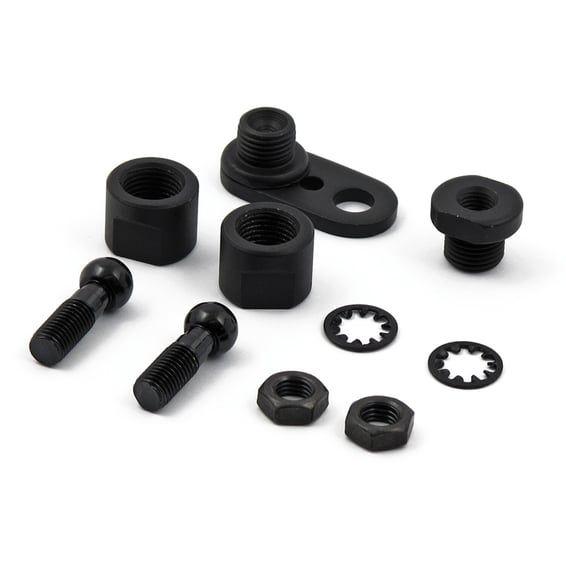 H-D front turn signal swivel kit. Black